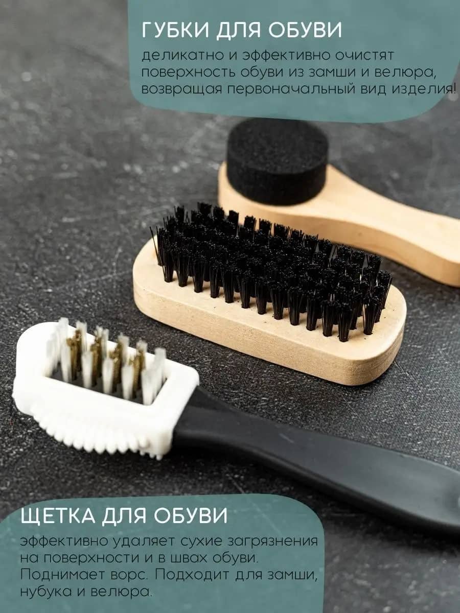 Подарочный набор по уходу за обувью 4