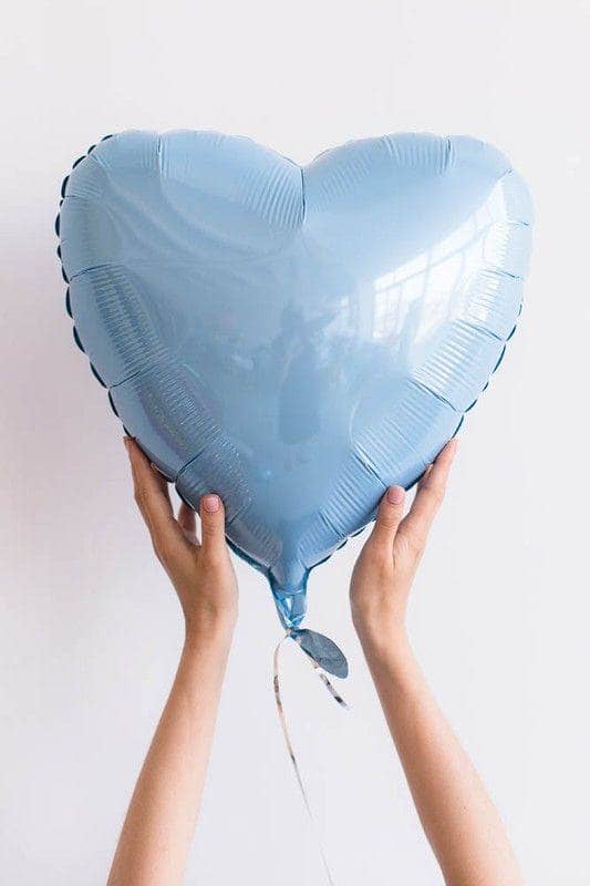 Шар фольгированный Сердце, 45 см / Красный 11