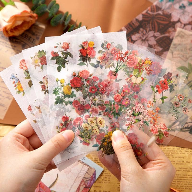 Набор для скрапбукинга / Letter from flowers 4