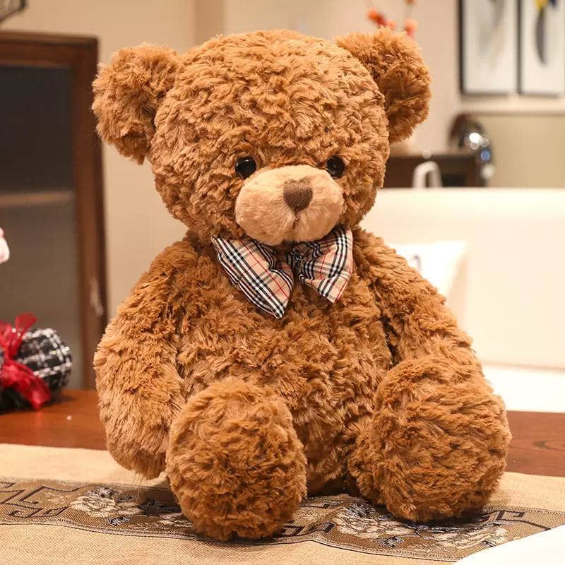 Плюшевая мишка HUGS BABY коричневый / 45 см 2