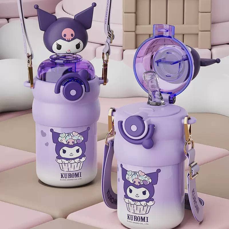 Термос Disney/Sanrio с пружинкой / My melody 16