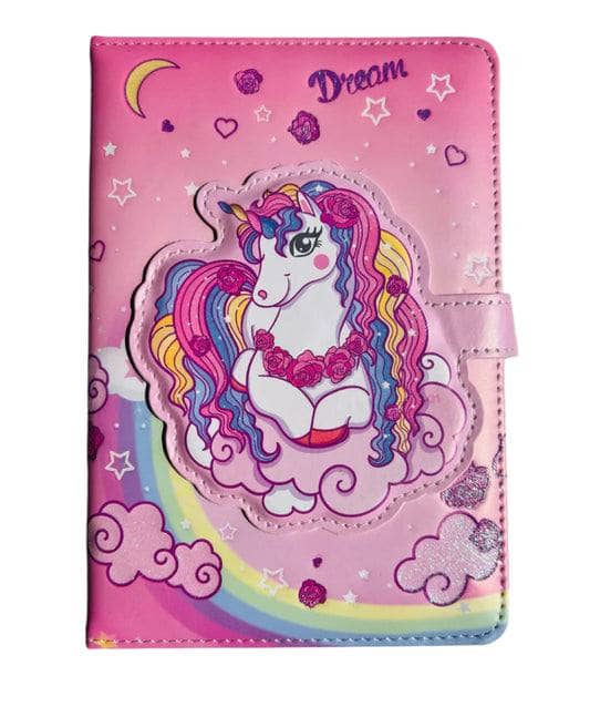 Блокнот Единорог Dream, A5 / Розовый 1
