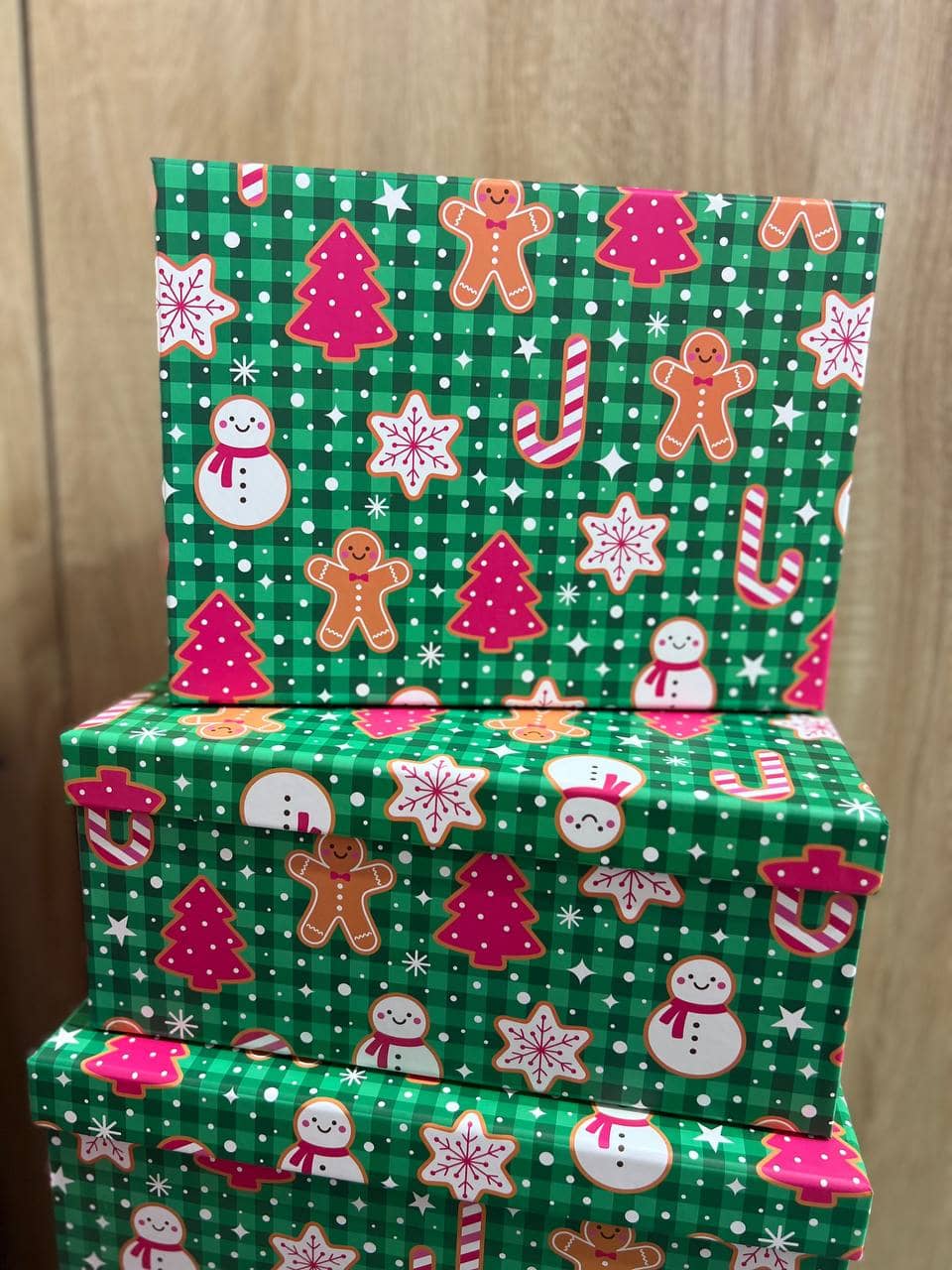 Новогодняя подарочная коробка / #1 / 19x13x7.5 см 43