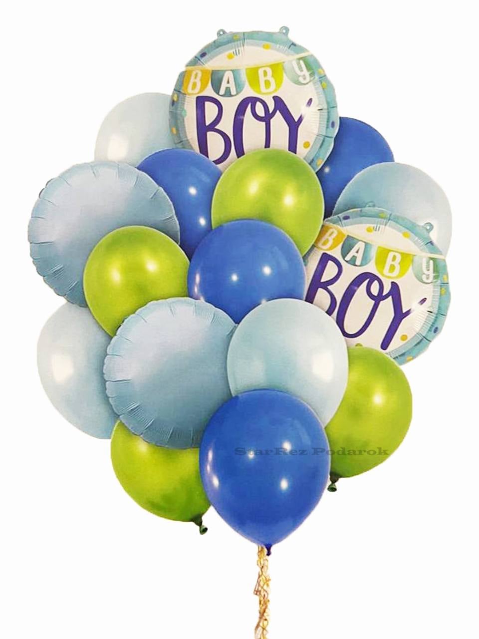 Набор шаров Baby boy 16X