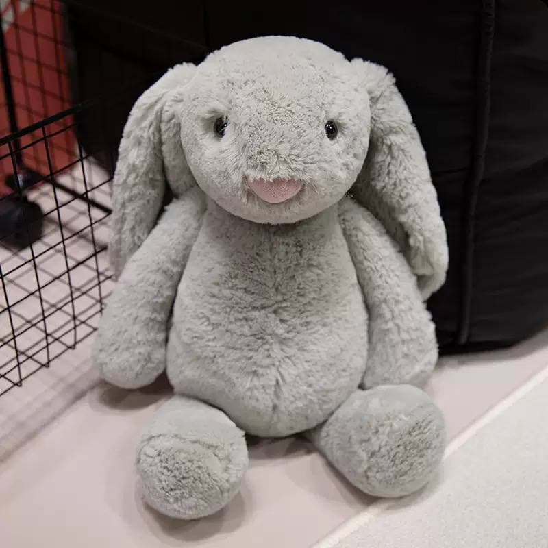 Заяц Jellycat / Серый / 45 см