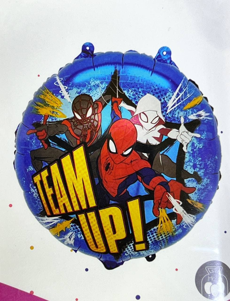 Шар фольгированный Человек паук Team Up